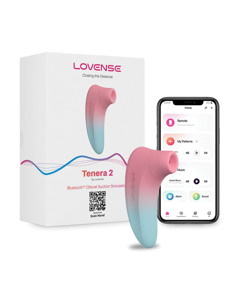 Lovense Tenera 2 Bluetooth Cl!toral Suction Stimulator