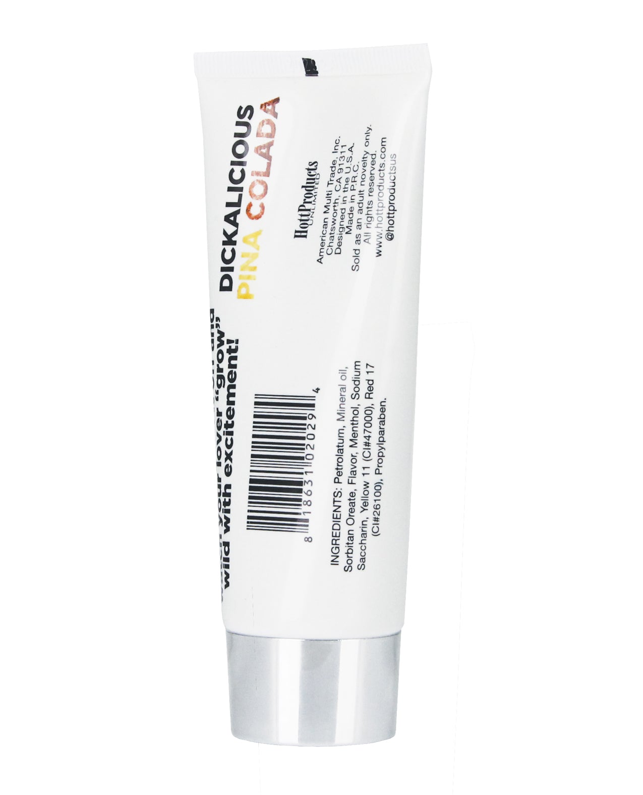 Dickalicious Penis Arousal Gel 2 oz - Pina Colada