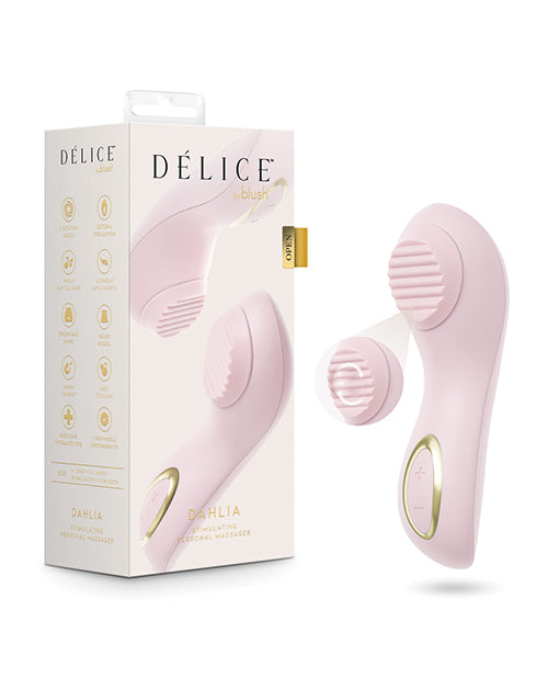Blush Dahlia Rotating Stimulating Personal Massager
