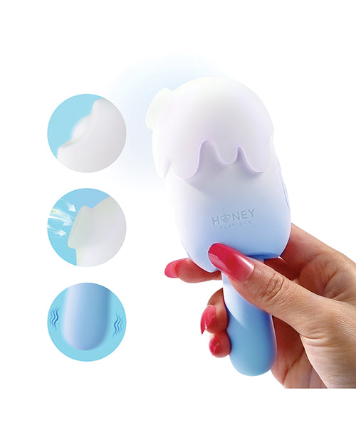 Bite Me Sucking, Tapping & Vibrating Cream Pop Stimulator