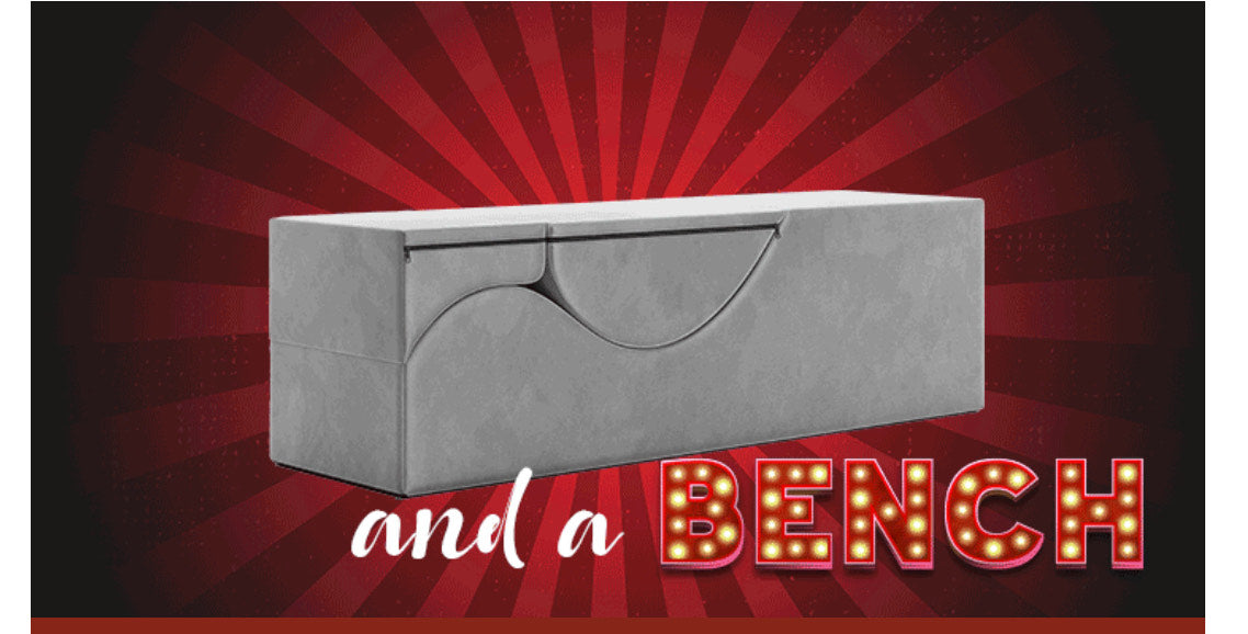 Aria Chaise-Bench 22 inch width