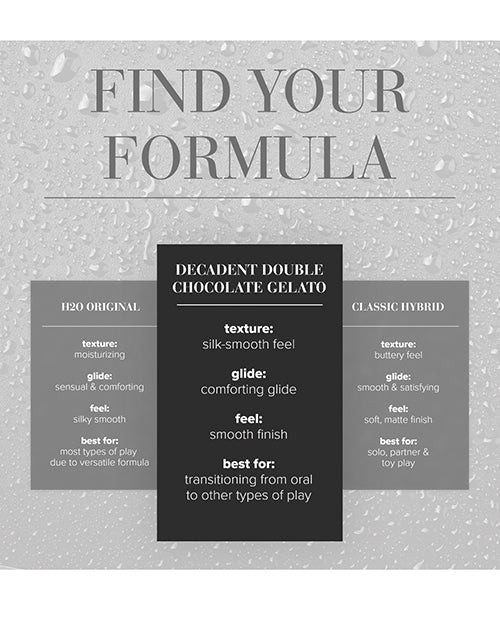 JO Gelato - Decadent Double Chocolate Lubricant 1 oz