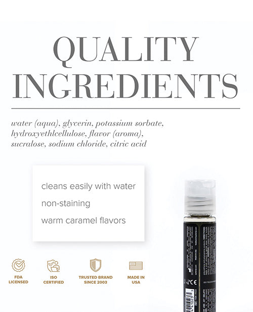 JO Gelato - Salted Caramel Lubricant 1 oz