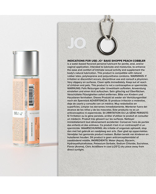 JO Bake Shoppe Peach Cobbler Lubricant - 2 oz
