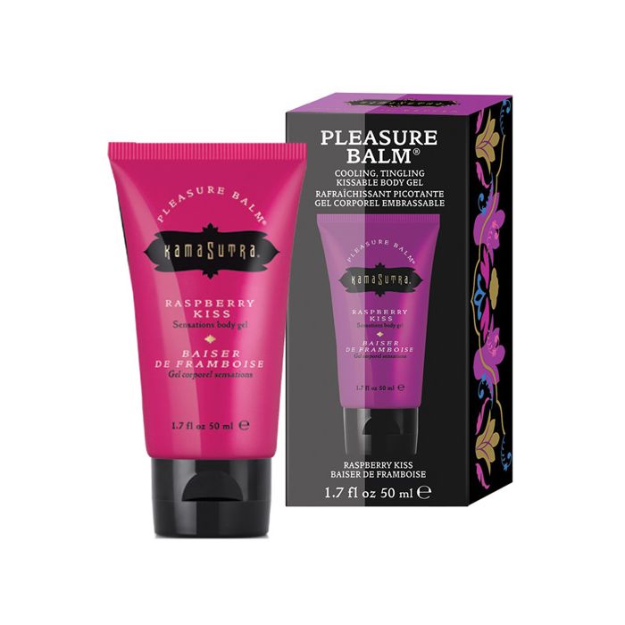 Kama Sutra Pleasure Balm Sensations - 1.7 oz Raspberry Kiss