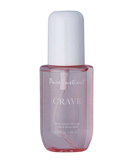 Pure Instinct Pheromone Hair & Body Mist Crave - 3.35 oz
