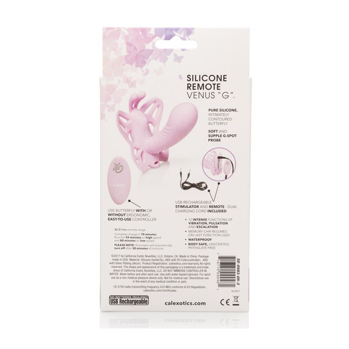 Venus Butterfly Silicone Remote Venus G