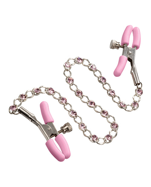 Nipple Play Crystal Chain Nipple Clamps