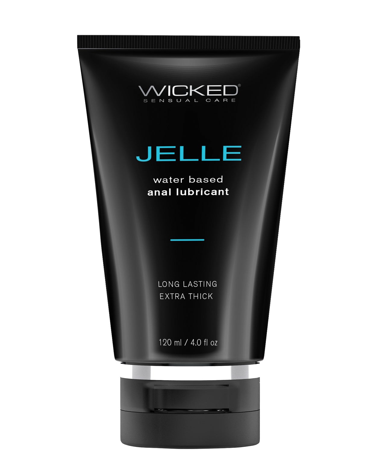 Wicked Sensual Care Jelle Waterbased Anal Lubricant - 4 oz Fragrance Free