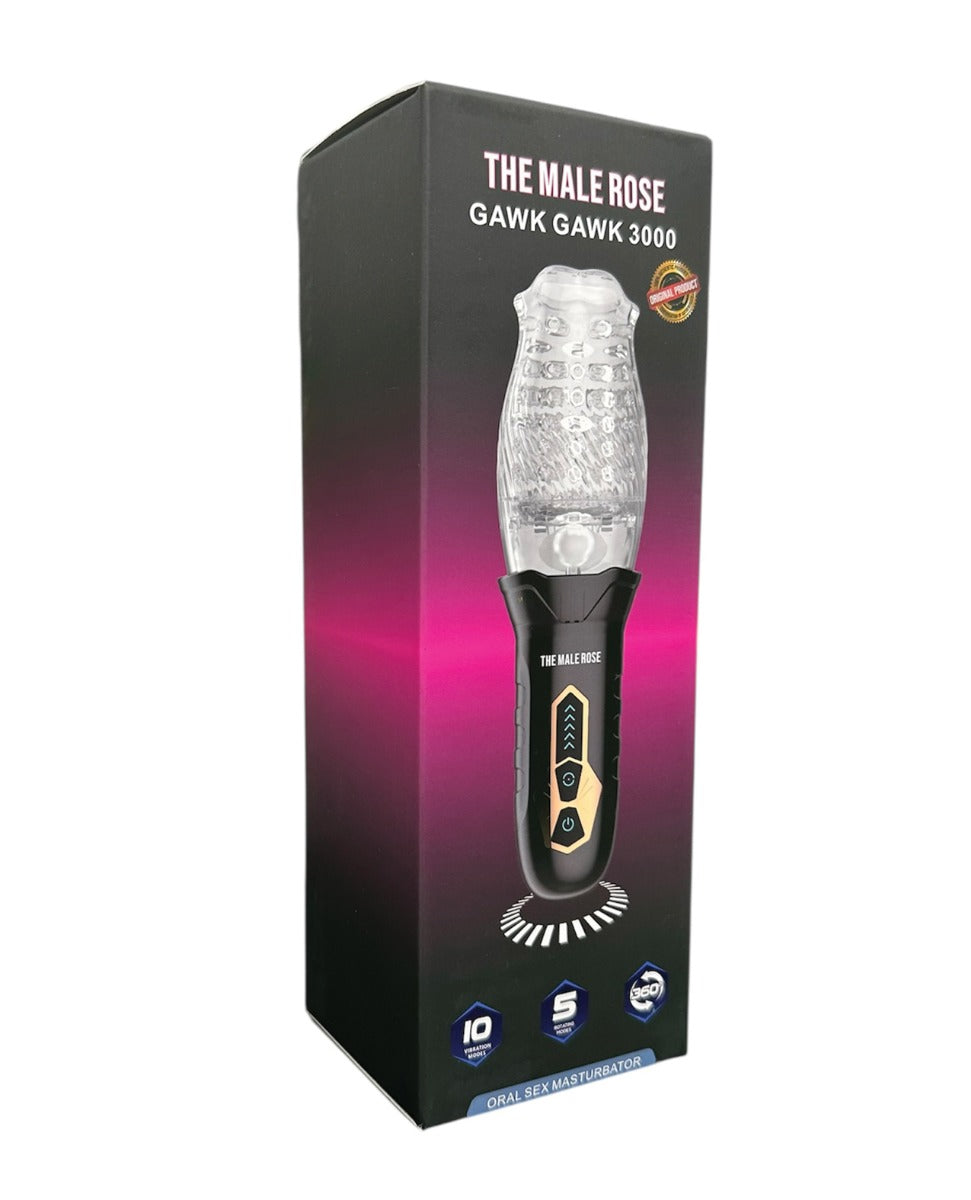 The Male Rose (Original) Gawk Gawk 3000 Rotating Blow Job Simulator