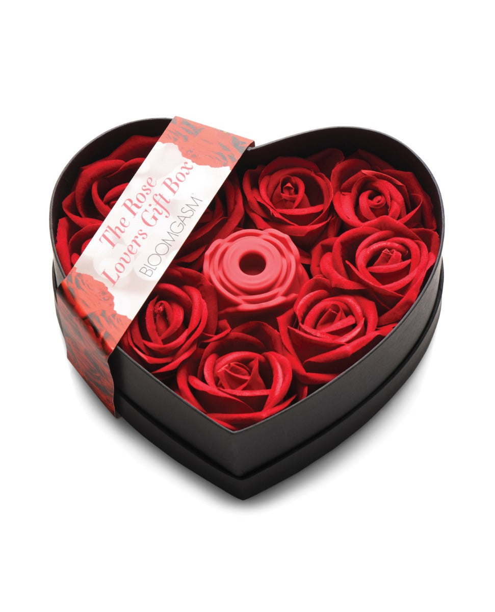 Inmi Bloomgasm The Enchanted 10X Rose Stimulator Lovers Gift Box-Red